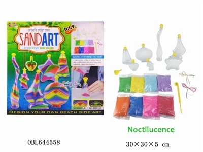 DIY night light sand art - OBL644558