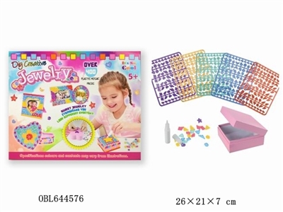 DIY Mosaic tiles jewelry box - OBL644576