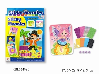 Digital paste Mosaic puzzle - little fairy - OBL644596