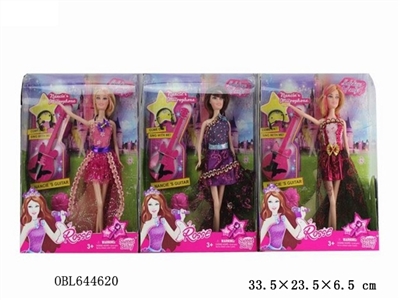 11.5 -inch barbie dancers of return (3, orange) - OBL644620