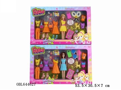 9 inches of barbie fashion DIY (2, orange) - OBL644627