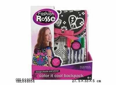 DIY painting watercolor backpack can be washed pen (5 color) - OBL644654