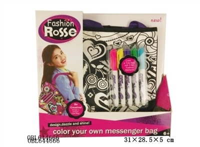 Cherry DIY painting watercolor backpack can be washed pen (5 color) - OBL644666