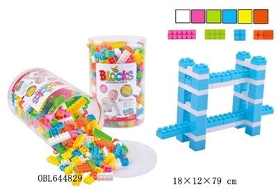 Small particles with ever building blocks - OBL644829