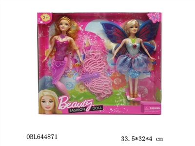 The little mermaid Beautiful faery barbie suits - OBL644871
