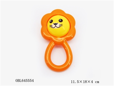 The lion green cartoon baby bell - OBL645554