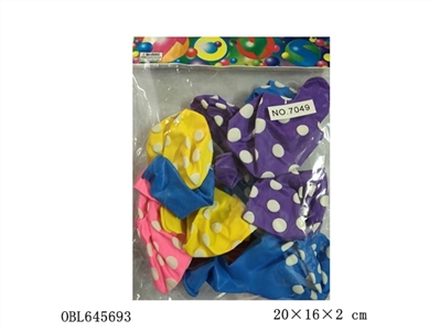 12 dot balloons - OBL645693