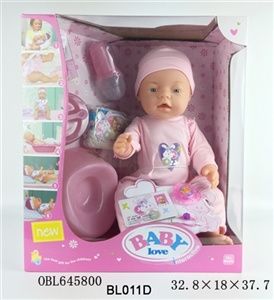 16 inch doll/take pee - OBL645800