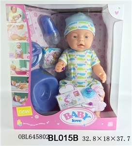 16 inch doll/take pee - OBL645802