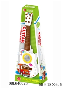 Plucked string music lights and the guitar - OBL646025