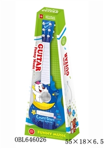 Plucked string music lights and the guitar - OBL646026