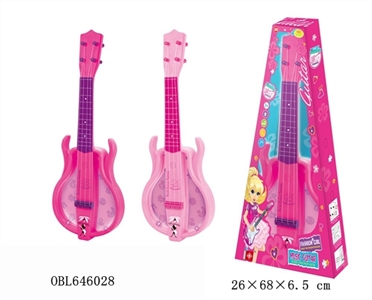 Plucked touch the guitar music lights - OBL646028