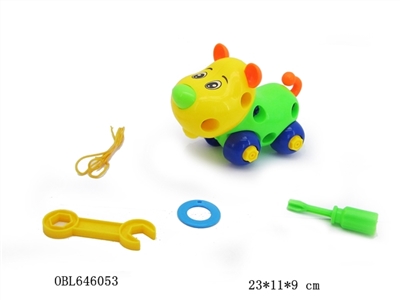 Educational disassembling drag cartoon bear - OBL646053