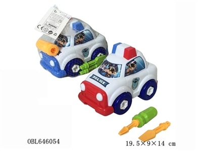 Dismantling the police car - OBL646054