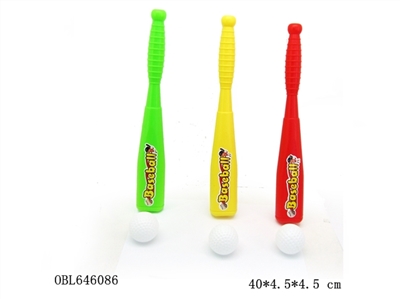 Three conventional color a baseball bat - OBL646086