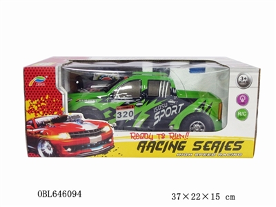 1:14 PVC车壳四通遥控车(包电带灯）4款混装 - OBL646094
