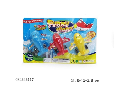 Three back to cartoon plane - OBL646117
