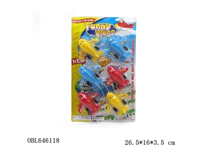 6 back in cartoon plane - OBL646118
