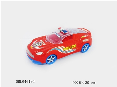 Aston Martin thread with lamp, a police car - OBL646194