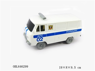 Stay ringing the bell van (police) luxuriously and printing label - OBL646299