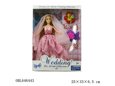 11.5 inch solid dress barbie - OBL646443