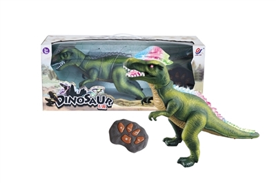 Remote control tyrannosaurus rex (lighting, sound, move forward, music) - OBL646637