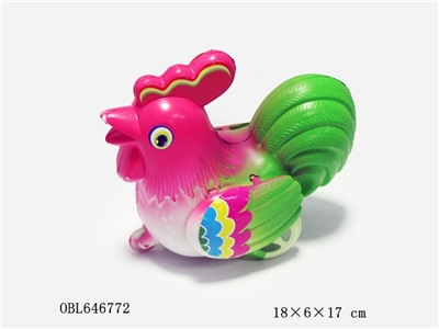 Drawing cartoon rooster - OBL646772