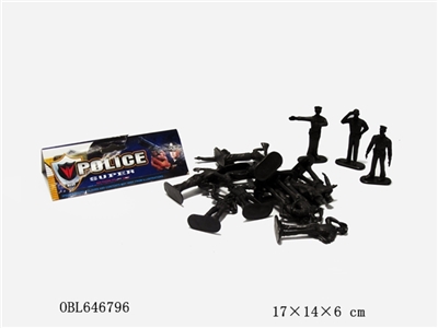 16只警察人仔 - OBL646796