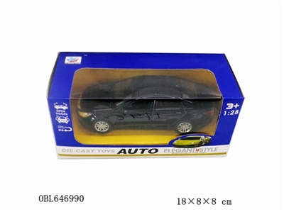 1：28现代合金4开门仿真车带IC - OBL646990