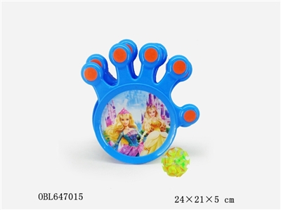 Five fingers barbie princess light chuck the ball - OBL647015