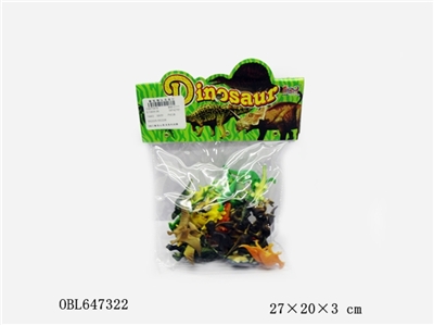36 solid dinosaur series of animals - OBL647322