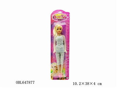 11.5 -inch fashion empty handed barbie, three orange - OBL647877