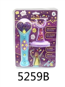 The light music story recording voice changed the microphone - OBL647963