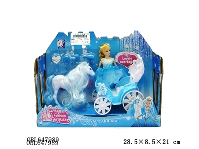冰雪奇缘马车 - OBL647989