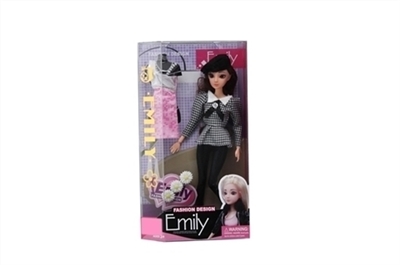 Emily 11.5 inch 12 joint doll accessories - OBL648035