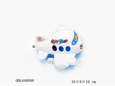 Stay with the bell cartoon plane - OBL648086