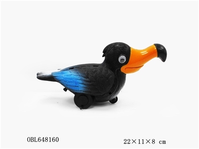 Crazy bird (bell) painted arrows toucans - OBL648160