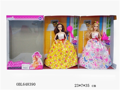 11.5 inch heavy body twelve joint body fashion doll - OBL648390