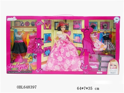 11.5 inch heavy body twelve joint body fashion doll - OBL648397