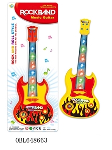 Flash plucked guitar music simulation - OBL648663