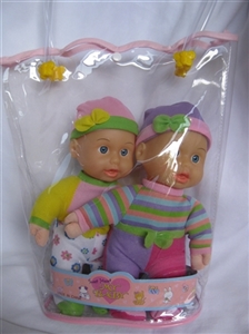 22CM双庄棉花公仔入PVC袋 - OBL648776