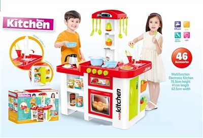 Fashion kitchen counter suit, with sound, strip light water (not package) - 3 grain of AA 1.5 V - OBL648862