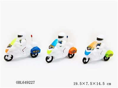 Stay light motorcycle police car - OBL649227