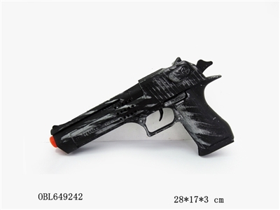 Bronze silver flint gun - OBL649242