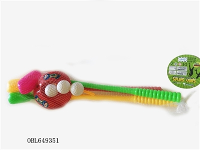 Elegant color three pole golf ball - OBL649351