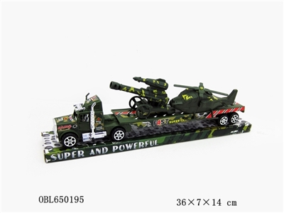 Inertial tow head cannon aircraft - OBL650195