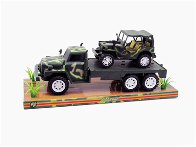 Inertia camouflage military vehicles in the jeep - OBL650449