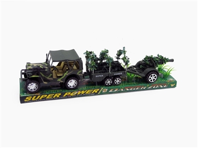 Inertia camouflage jeep grass hopper gun - OBL650456