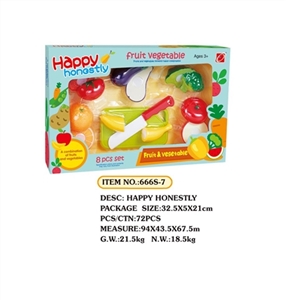 Can cut fruits and vegetables suit / 8 PCS - OBL650582