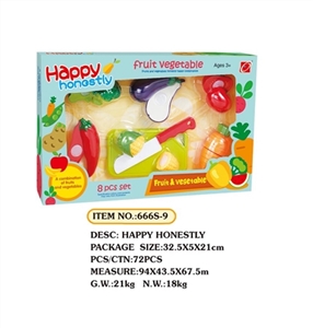 Can cut fruits and vegetables suit / 8 PCS - OBL650584